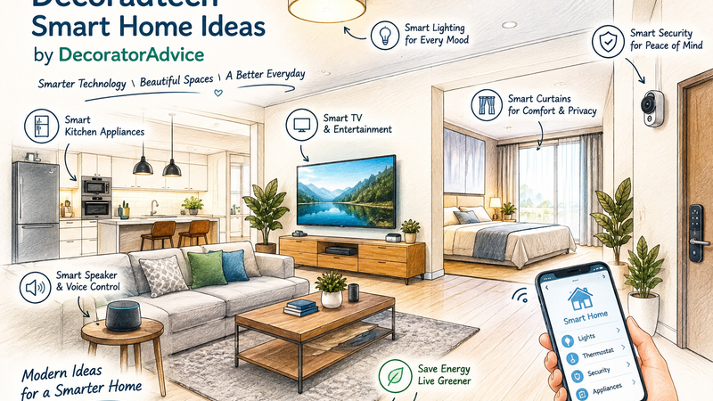 Decoradtech Smart Home Ideas by DecoratorAdvice