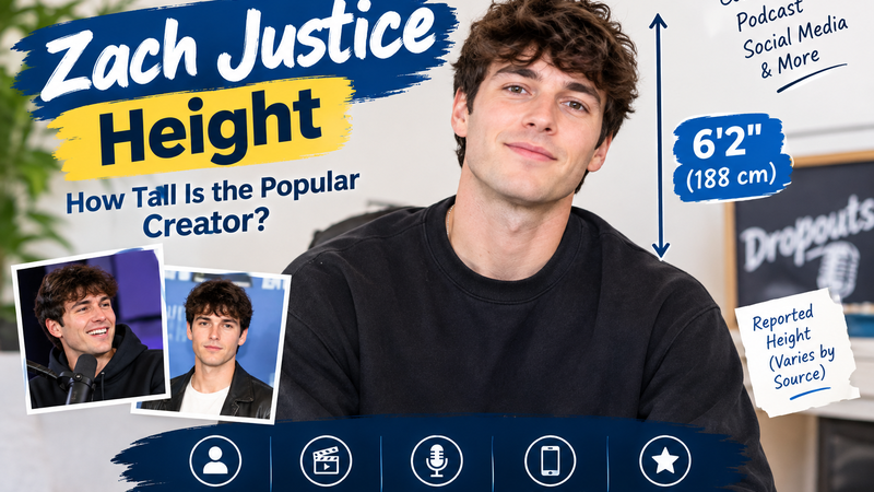 Zach Justice height and career